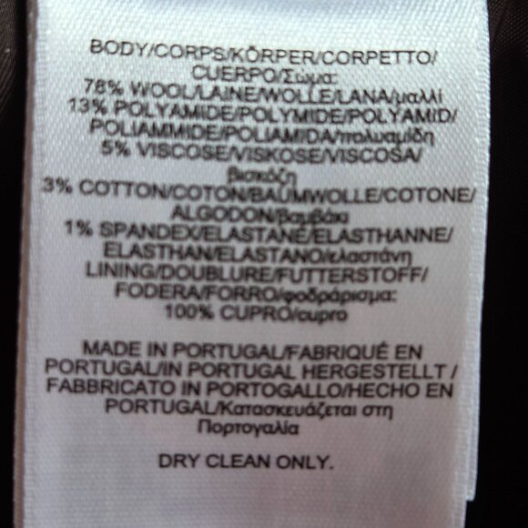 Brooks Brothers Wool-Blend Tweed Pencil Skirt Size 4 - Picture 10 of 13